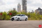 Lexus IS F on Vossen Wheels (VFS-10) 2017 года